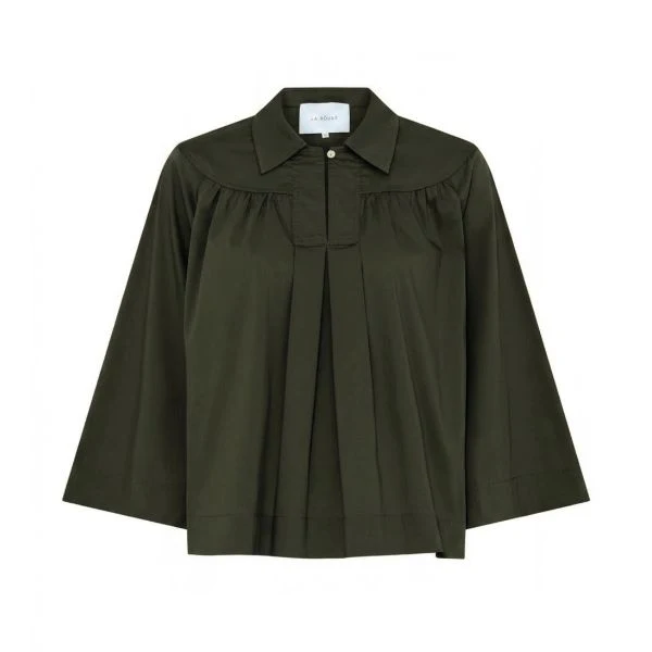 Vilma shirt - Army - La Róuge