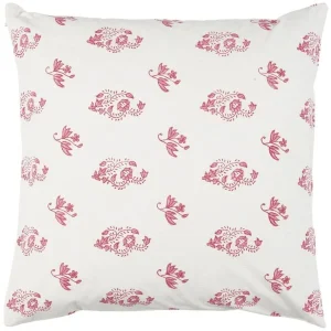 Pudebetræk - Hvid m/ pink blomster 1958-11 - Ib Laursen