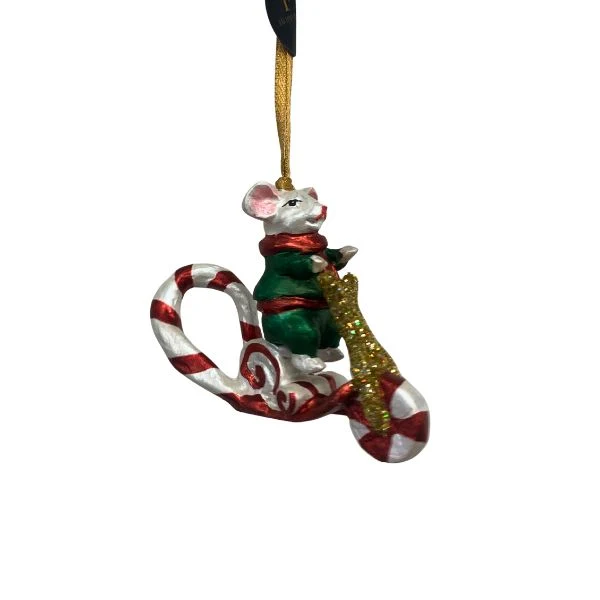 Tivoli-mus på scooter - Julefigur - Billede 2