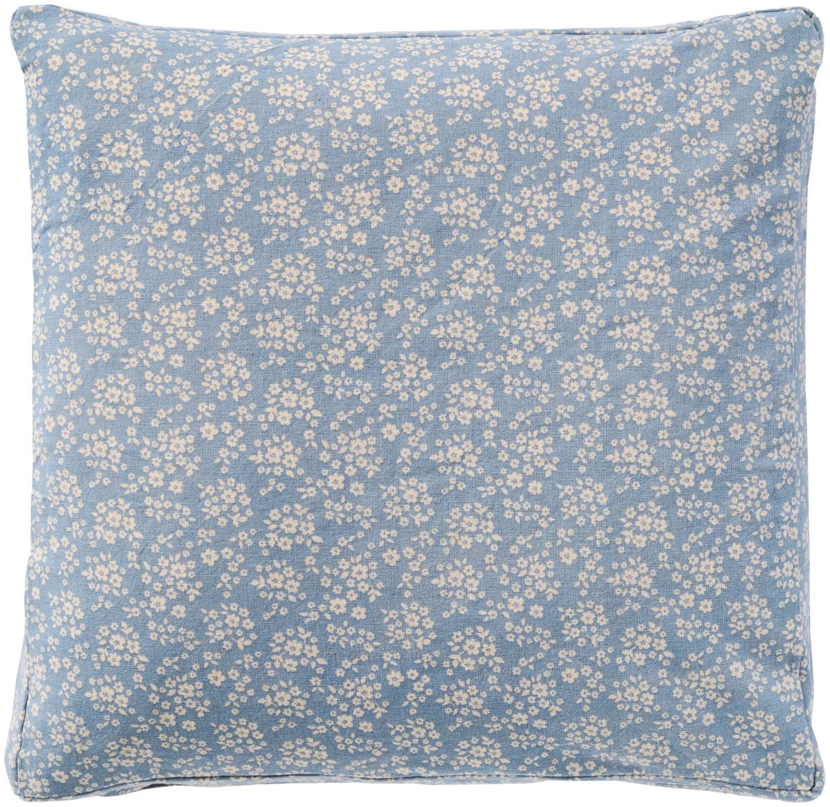 Hynde 45*45 Agathe - Lyseblå m. blomster - Ib Laursen - Billede 2