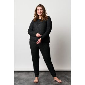 Adia – Bluse – Adhubba – Dark Grey Melange – Xl/54-56 – Adia