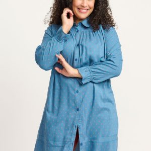 Adia – Skjorte – Admacey – Petrol Blue – L/50-52 – Adia