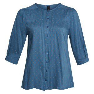Adia – Bluse – Admarcy – Petrol Blue – Xs/38-40 – Adia