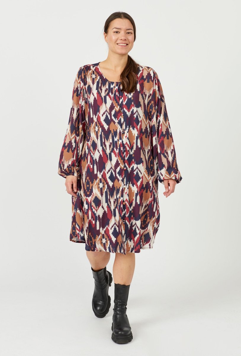 Apcolumbus – Purple Cloud – Kjole – 2xl/58-60 – Aprico - Billede 2