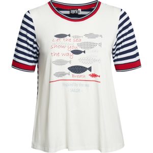 Apeastport – Optical White – T-shirt – L/50-52 – Aprico