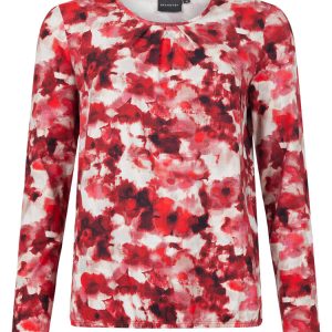 Bluse – 219625 – Rød – Brandtex – Brandtex