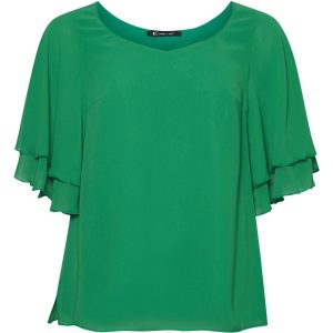Elnobel – Grass Green – Bluse – 44 – Elinette
