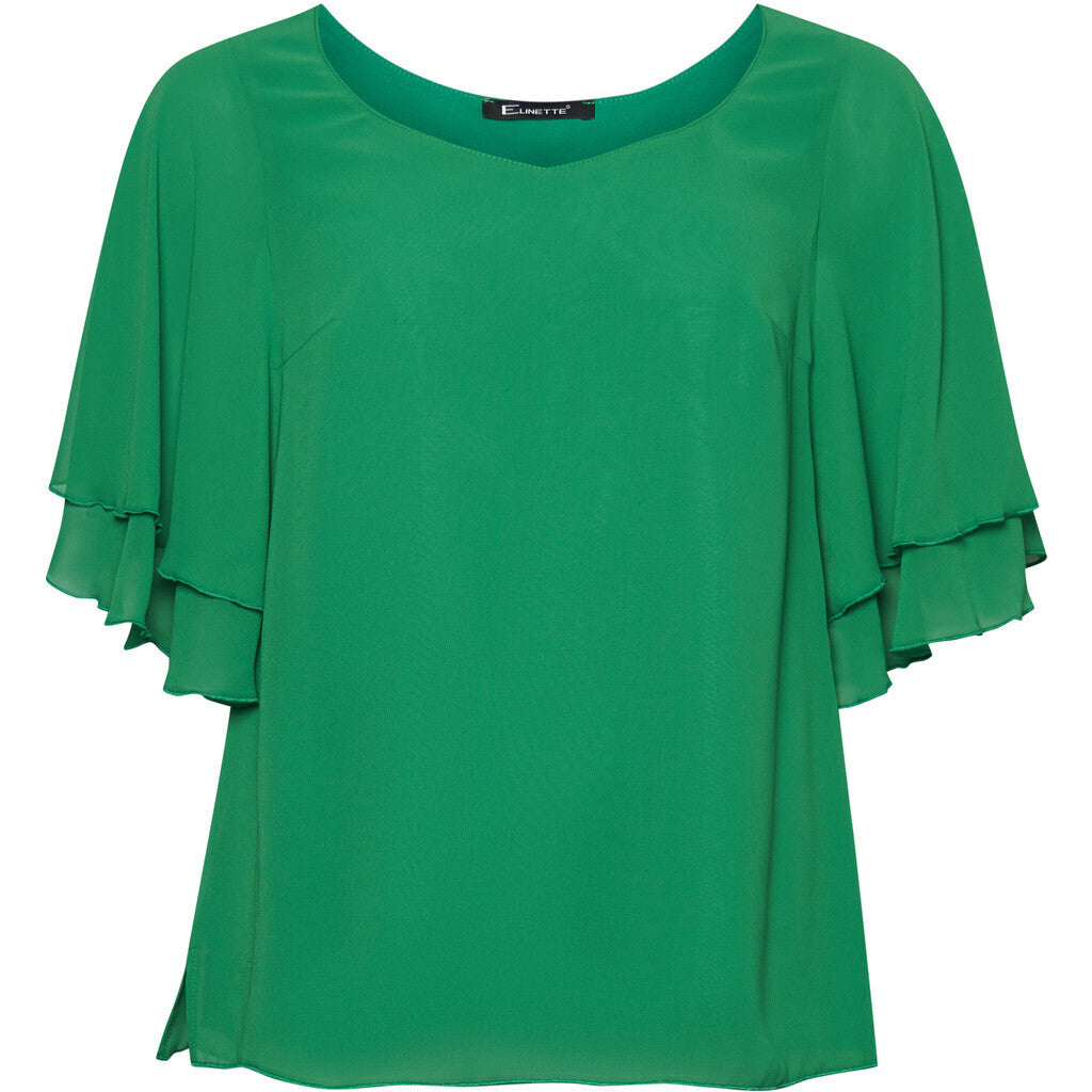 Elnobel – Grass Green – Bluse – 44 – Elinette - Billede 2