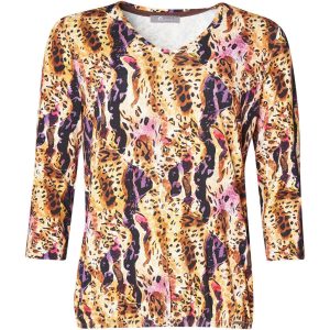 Etkeli – Cashew Brown – Bluse – 36 – Elton
