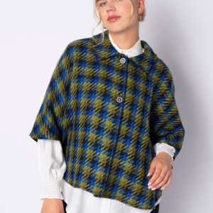 Etliva – Pesto Green – Bluse – S/36-38 – Elton