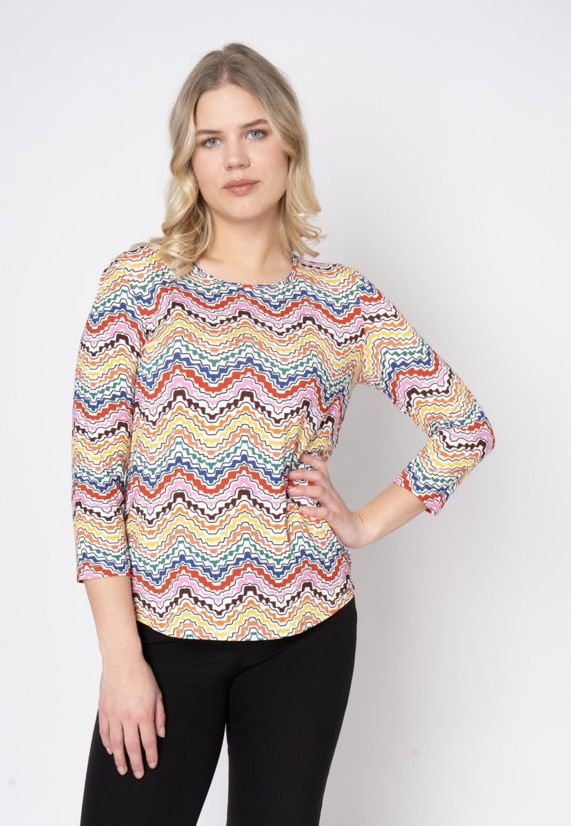 Etraya – Multi Color – Bluse – 36 – Elton - Billede 2