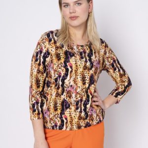 Etraya – Cashew Brown – T-shirt – 38 – Elton