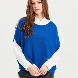 Elfi – Lapis Blue – Bluse – S/m – Lind
