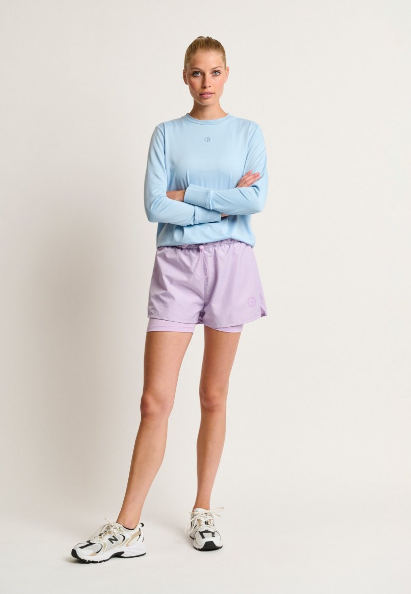 Longsleeve – Light Blue – Bluse – S – Polman - Billede 2