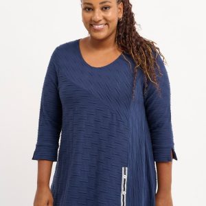 Pont Neuf – Tunika – Pncaya – Navy Blue – 2xl/52 – Pont Neuf