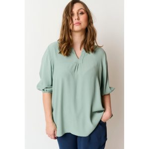 Pont Neuf – Bluse – Pngabi – Dusty Green – L – Pont Neuf