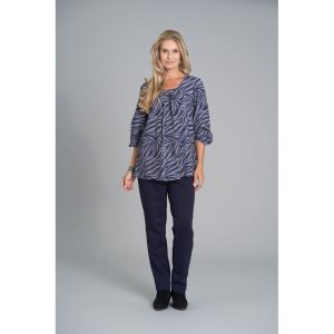 Pont Neuf – Bluse – Pnzorinna – Ecovero – Dazzling Blue – Xs – Pont Neuf