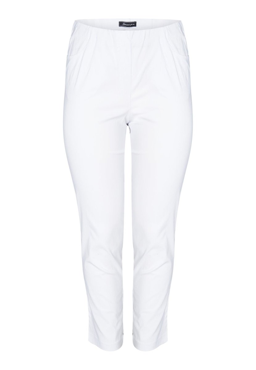 Setrouser Lara Noos – Optical White – Bukser – 40 – Sempre Piu - Billede 2
