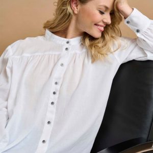 Shjenna – White – Skjorte – 38 – SHIRTMAKER