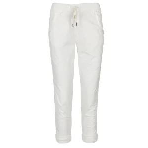 Relax bukser - White - Amaze Cph.