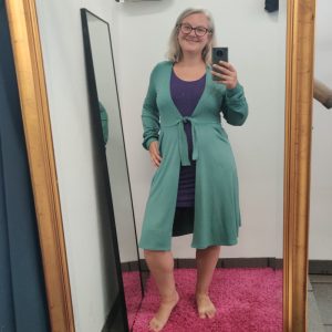 Bamboo Cardigan Ocean – Amamiko