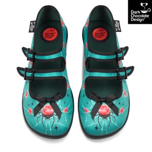 Bloomfang – Mary Jane Sko – Hot Chocolate Design