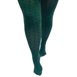 Forest Green/Black Spot Bamboo Curvy Super Stretch – Pamela Mann