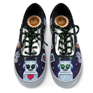 Robot Sneakers – Hot Chocolate Design