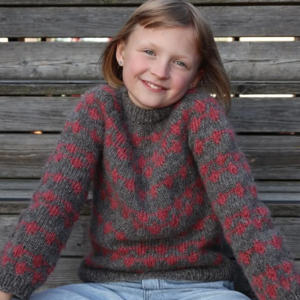 Siw Sweater Junior - Knitamore - Billede 5
