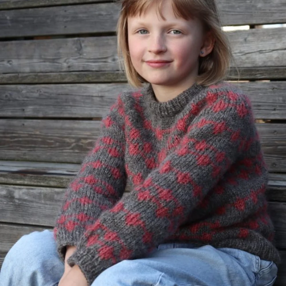 Siw Sweater Junior - Knitamore - Billede 2