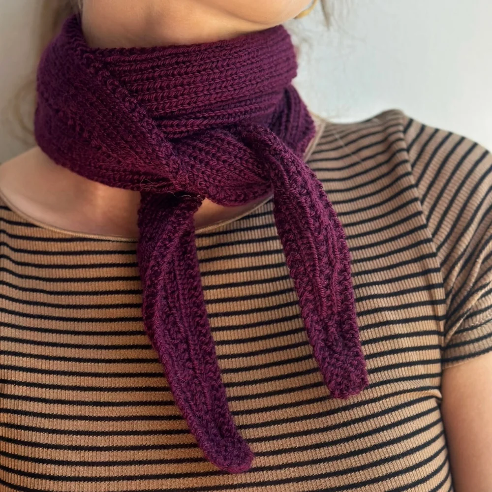 Thilde Scarf - Mette Sandgaard Kühl - Digital Opskrift